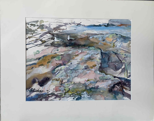 Odottaessa - uniikki taidemaalaus Svetlana Ruoho