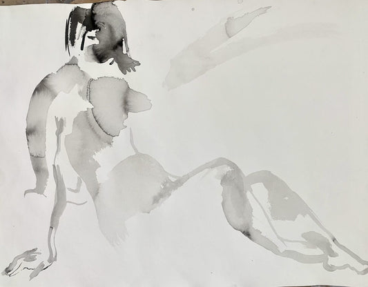 Olen tässä - uniikki taidemaalaus Svetlana Ruoho