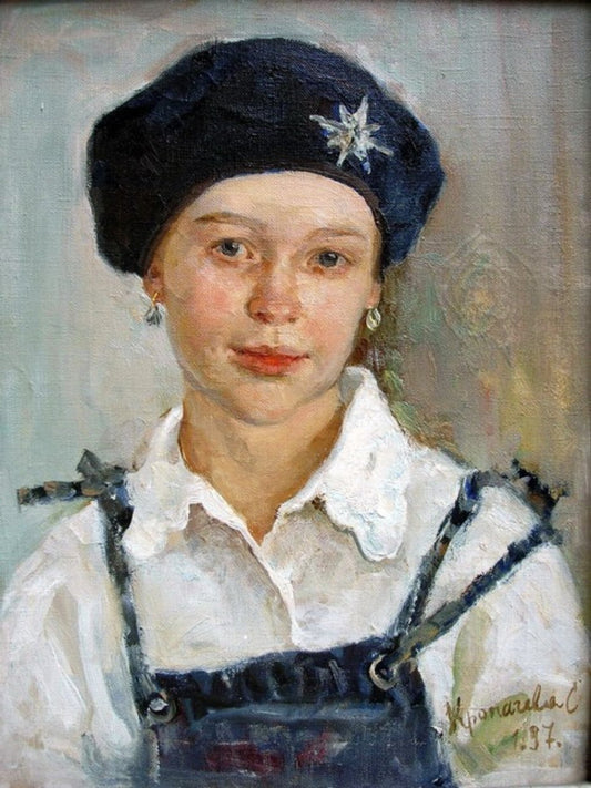 Tyttö sinisessä baskerissa. Tapahtui vuosia sitten...