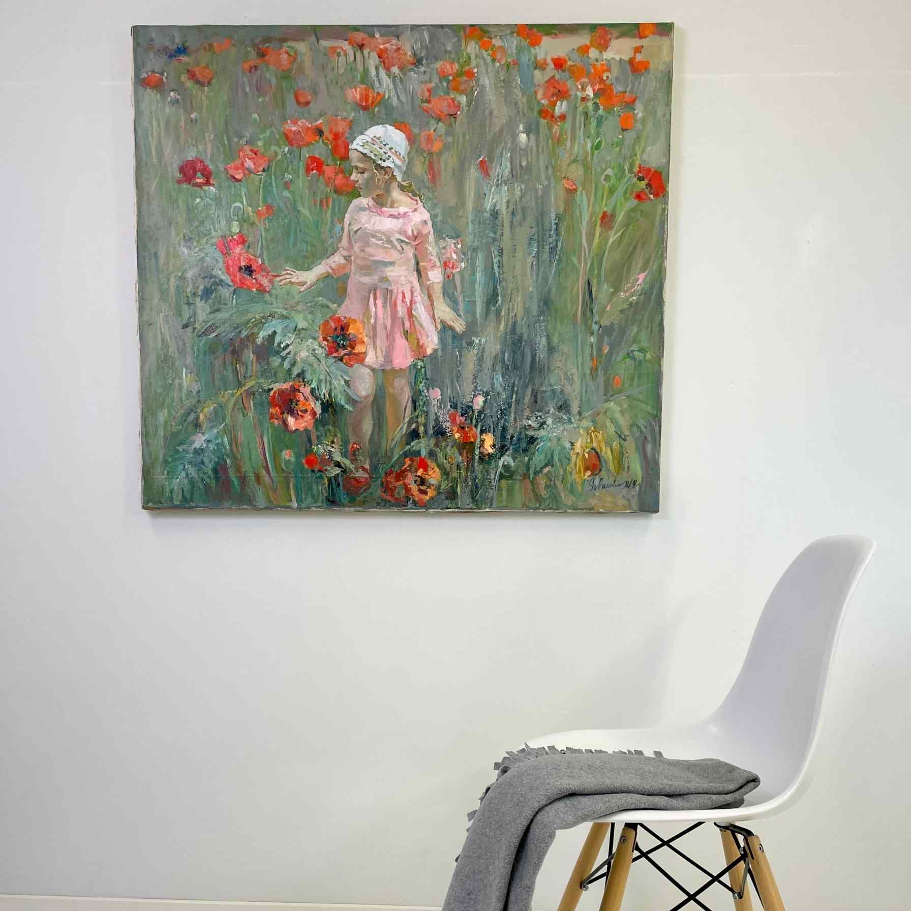 Kukinta-aika - uniikki taidemaalaus Svetlana Ruoho