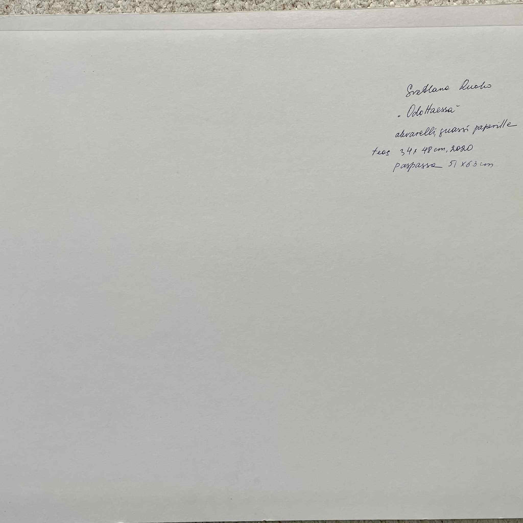 Odottaessa - uniikki taidemaalaus Svetlana Ruoho