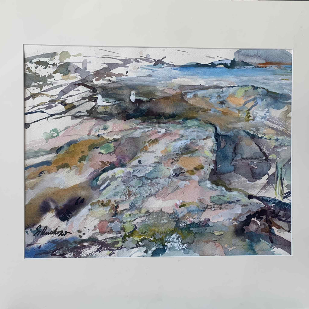 Odottaessa - uniikki taidemaalaus Svetlana Ruoho