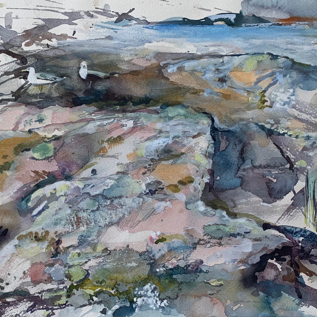 Odottaessa - uniikki taidemaalaus Svetlana Ruoho