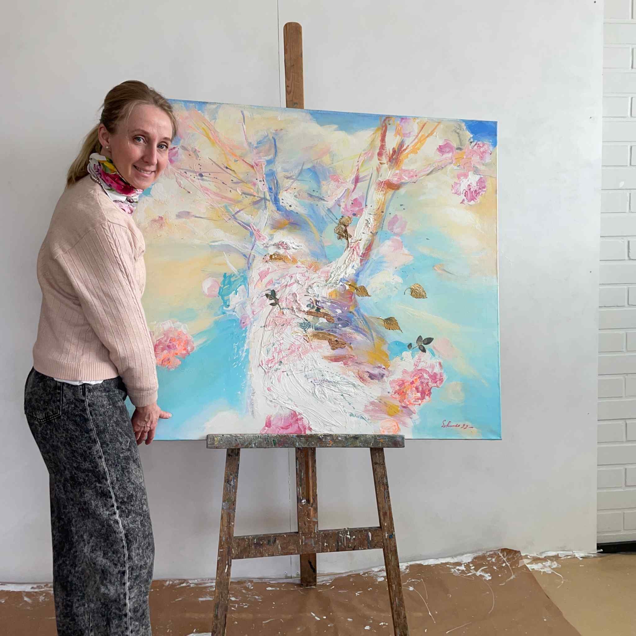 Ilon huimaus - uniikki taidemaalaus Svetlana Ruoho