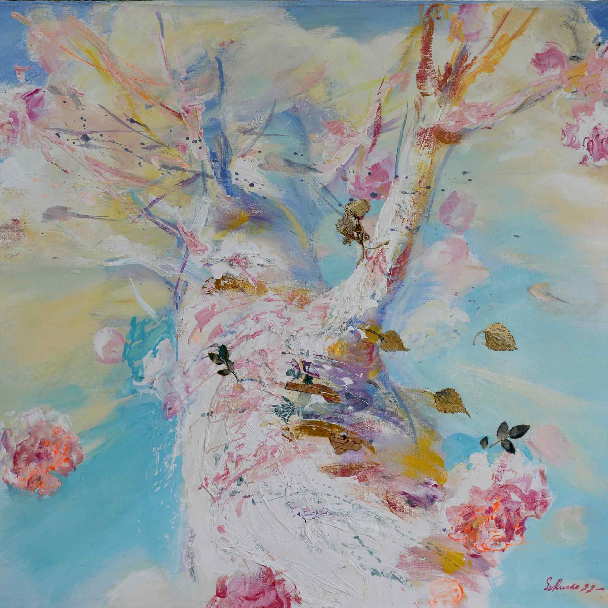 Ilon huimaus - uniikki taidemaalaus Svetlana Ruoho