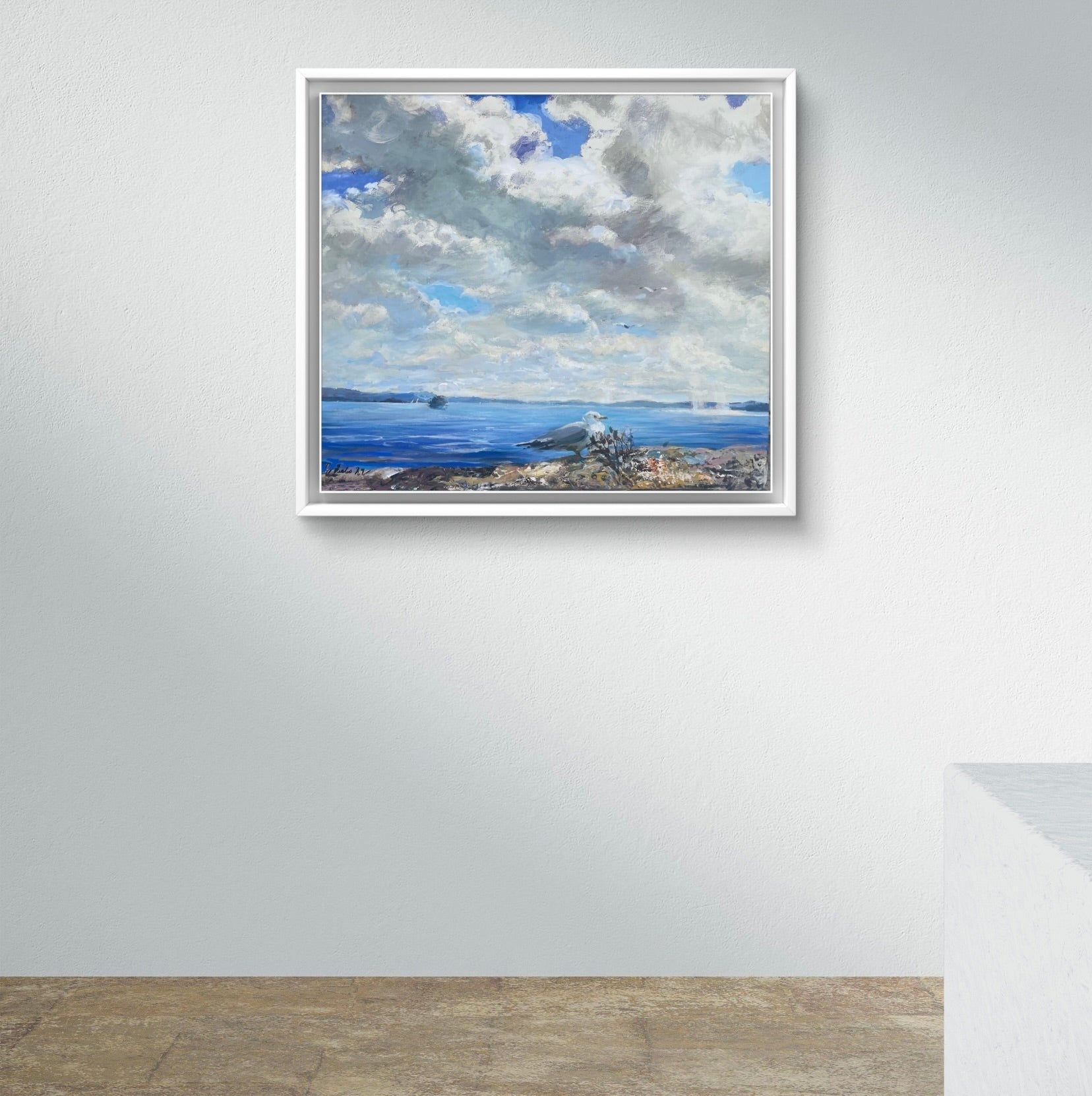 Tuulen kosketus. Vanhanselkä. Päijänne.