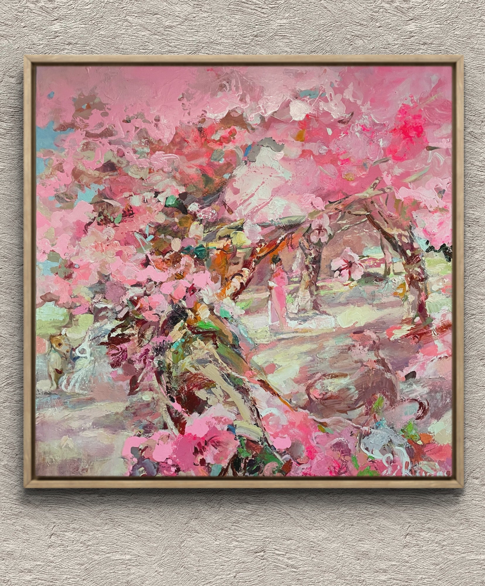 The scent of cherry blossoms