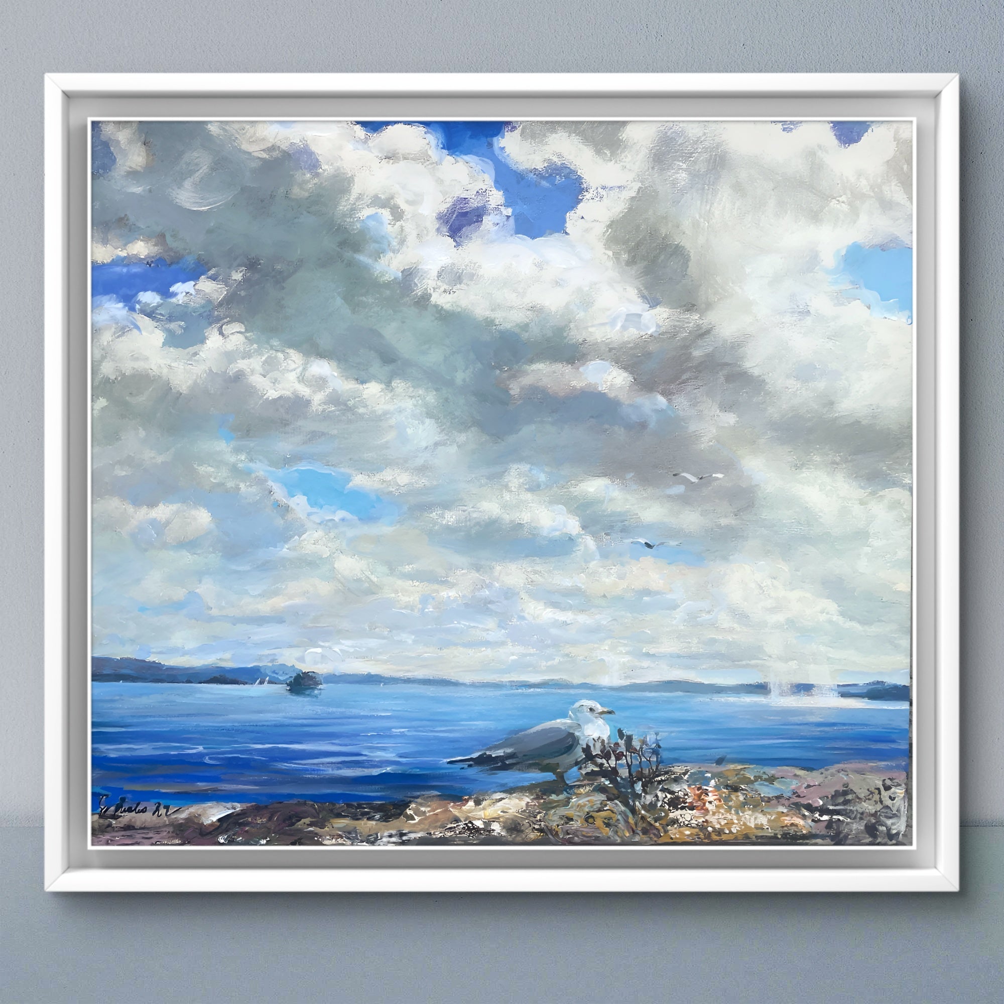 Tuulen kosketus. Vanhanselkä. Päijänne.