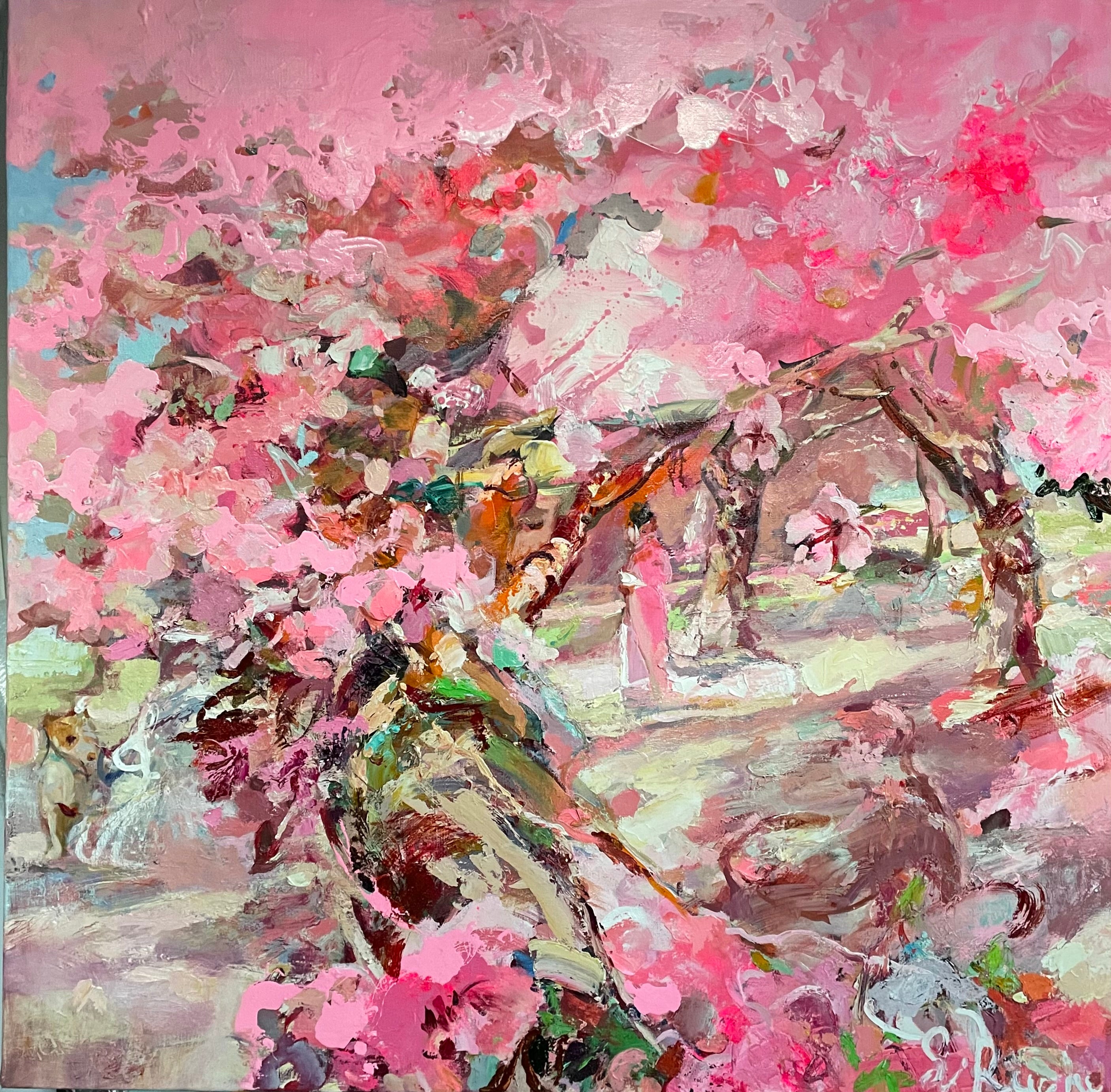 The scent of cherry blossoms