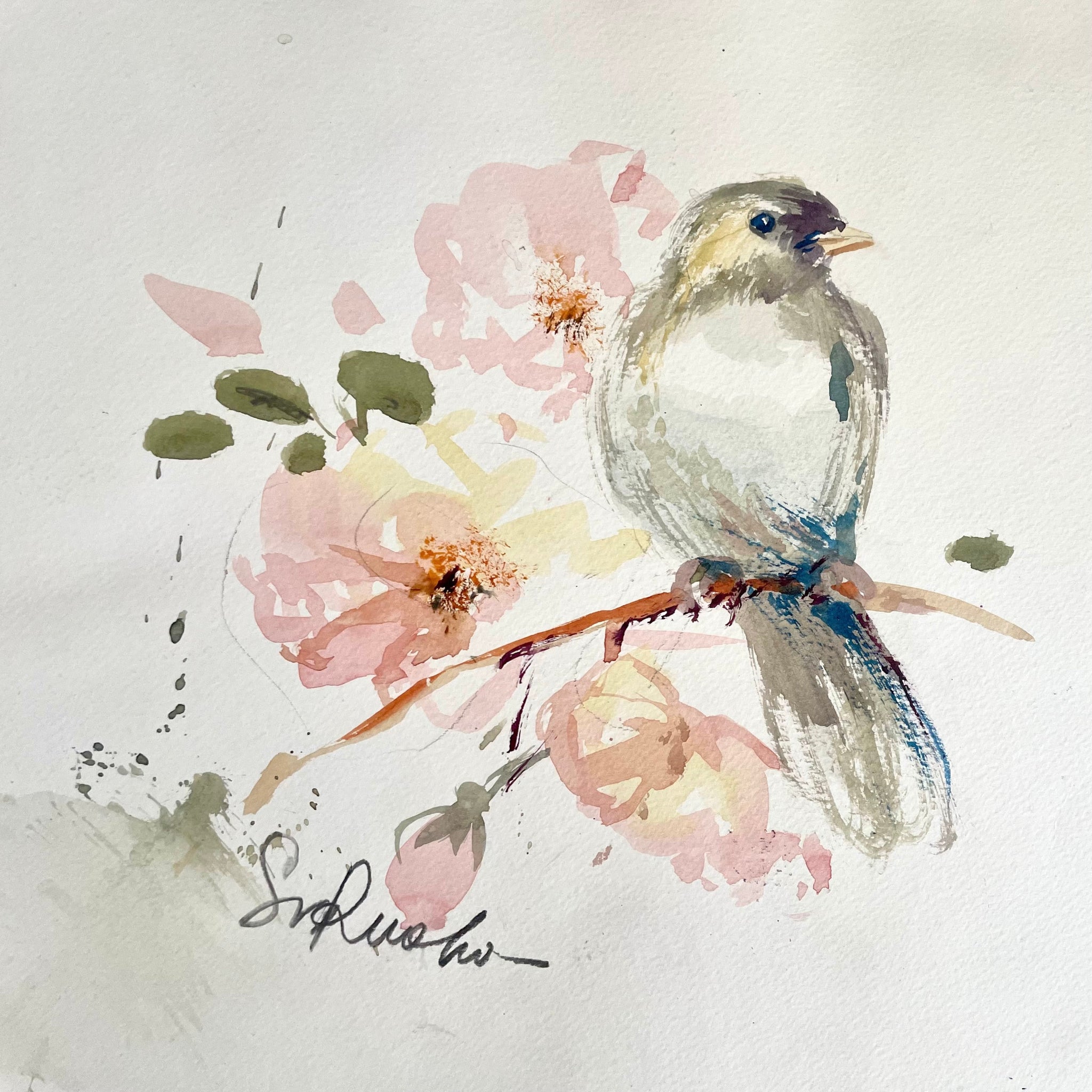 Kukkivan oksan laulaja.