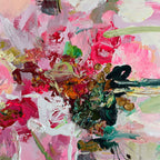 Kesän fiiliksissä - uniikki taidemaalaus Svetlana Ruoho