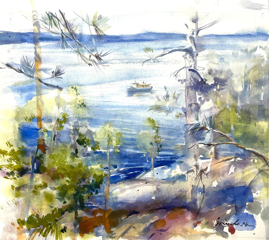 Tilausmaalaukset veneistä. - uniikki taidemaalaus Svetlana Ruoho