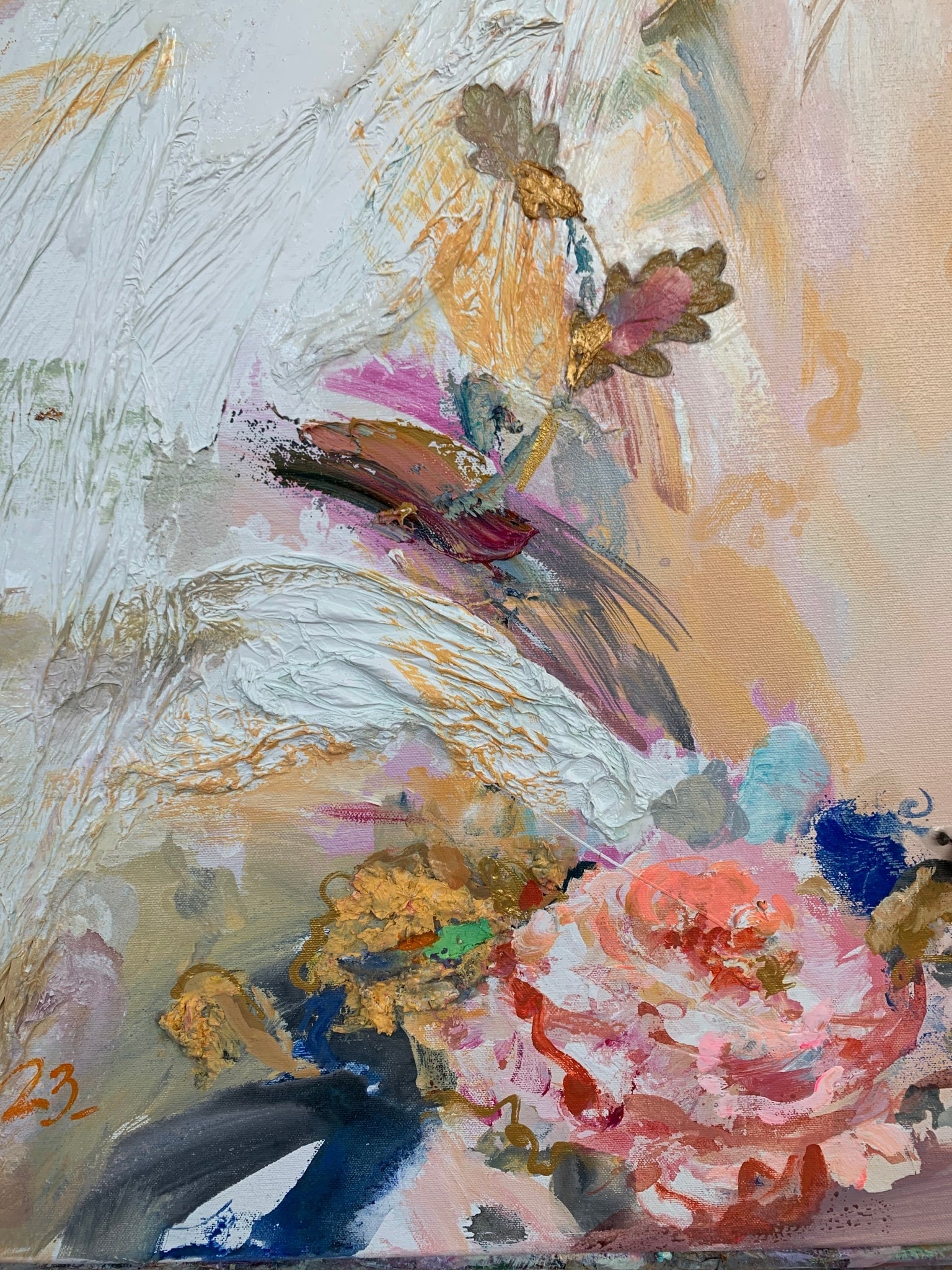 Laula kanssani - uniikki taidemaalaus Svetlana Ruoho