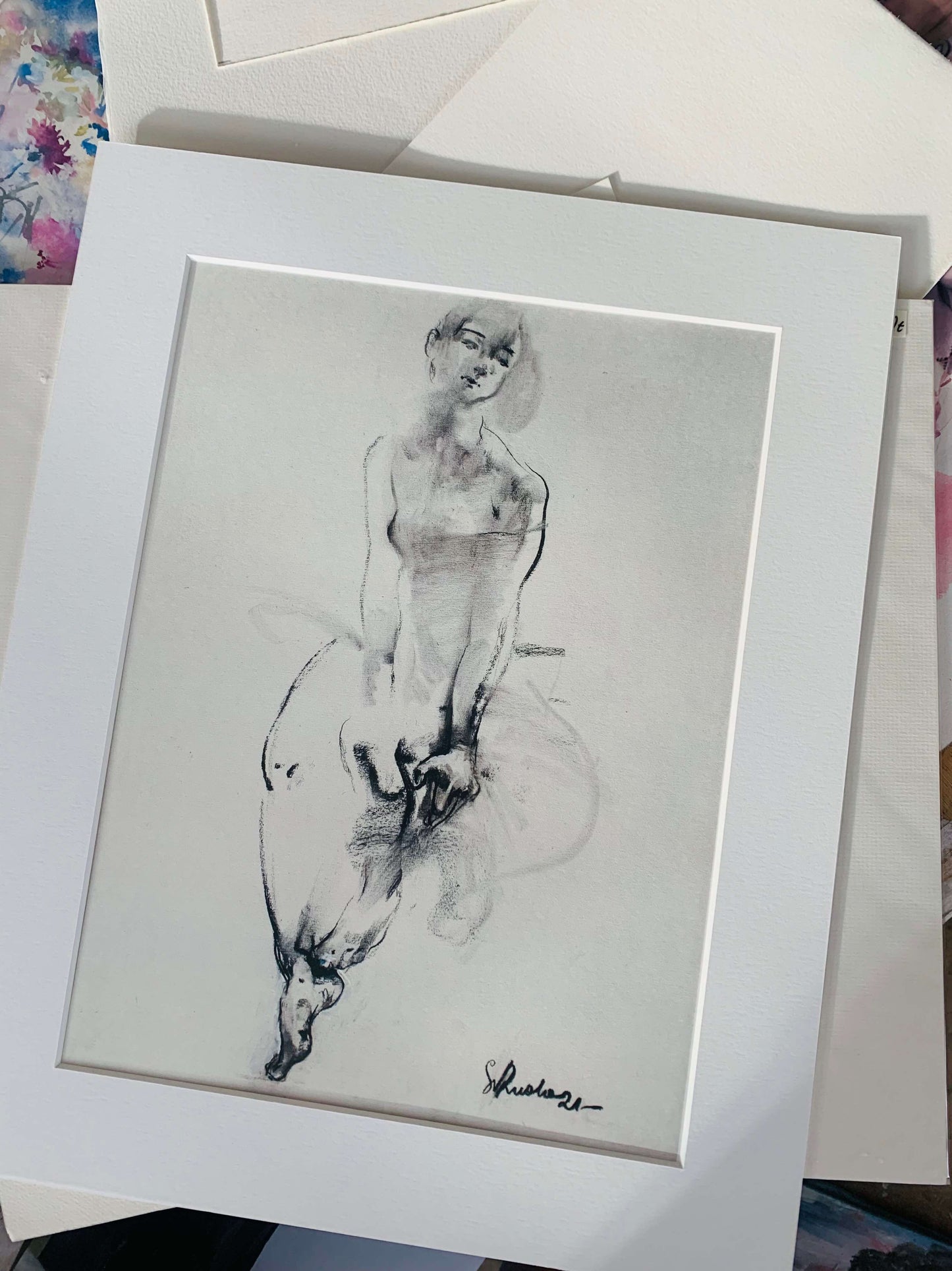 Rauha - uniikki taidemaalaus Svetlana Ruoho