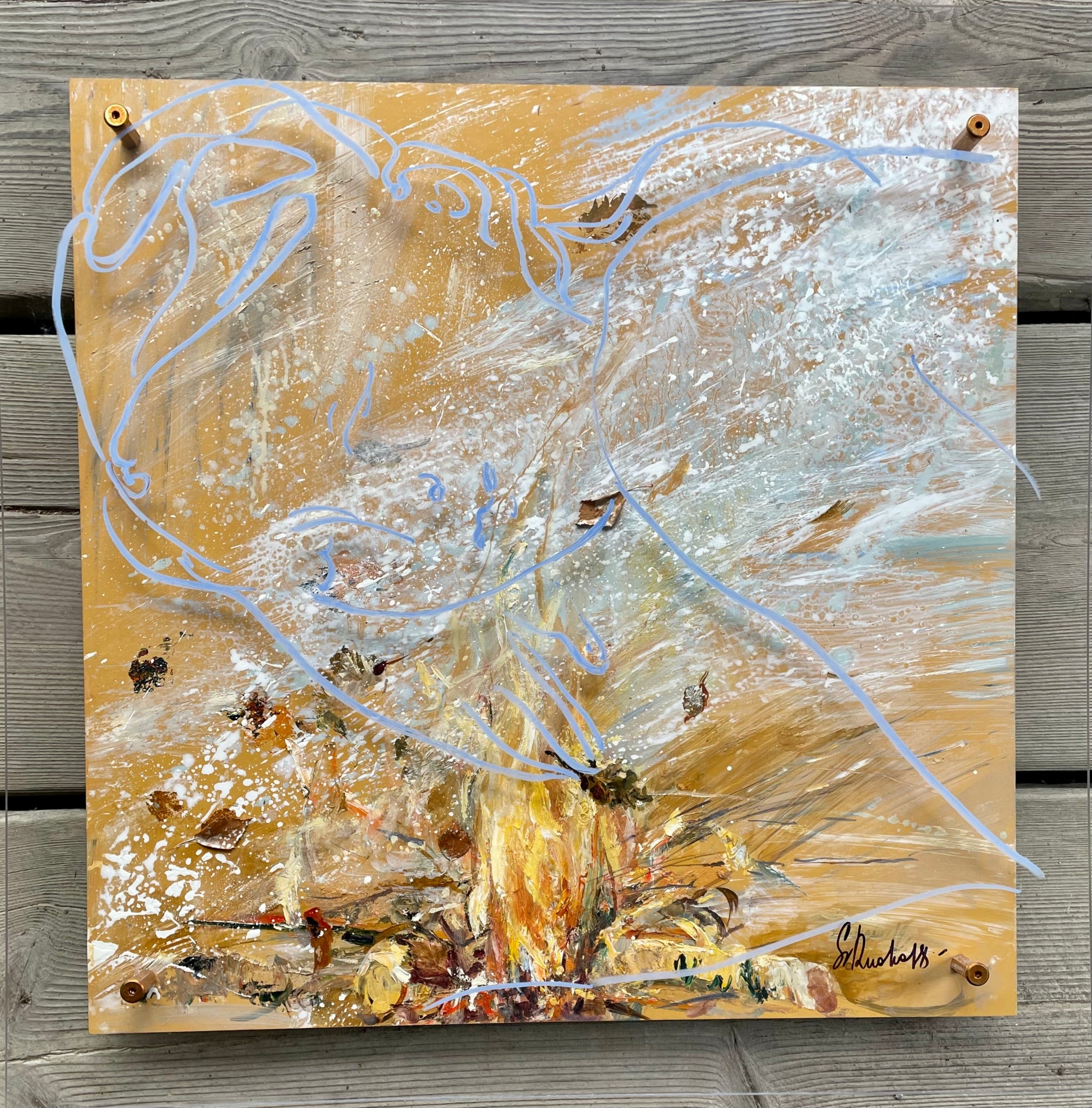 Tuli uni - uniikki taidemaalaus Svetlana Ruoho