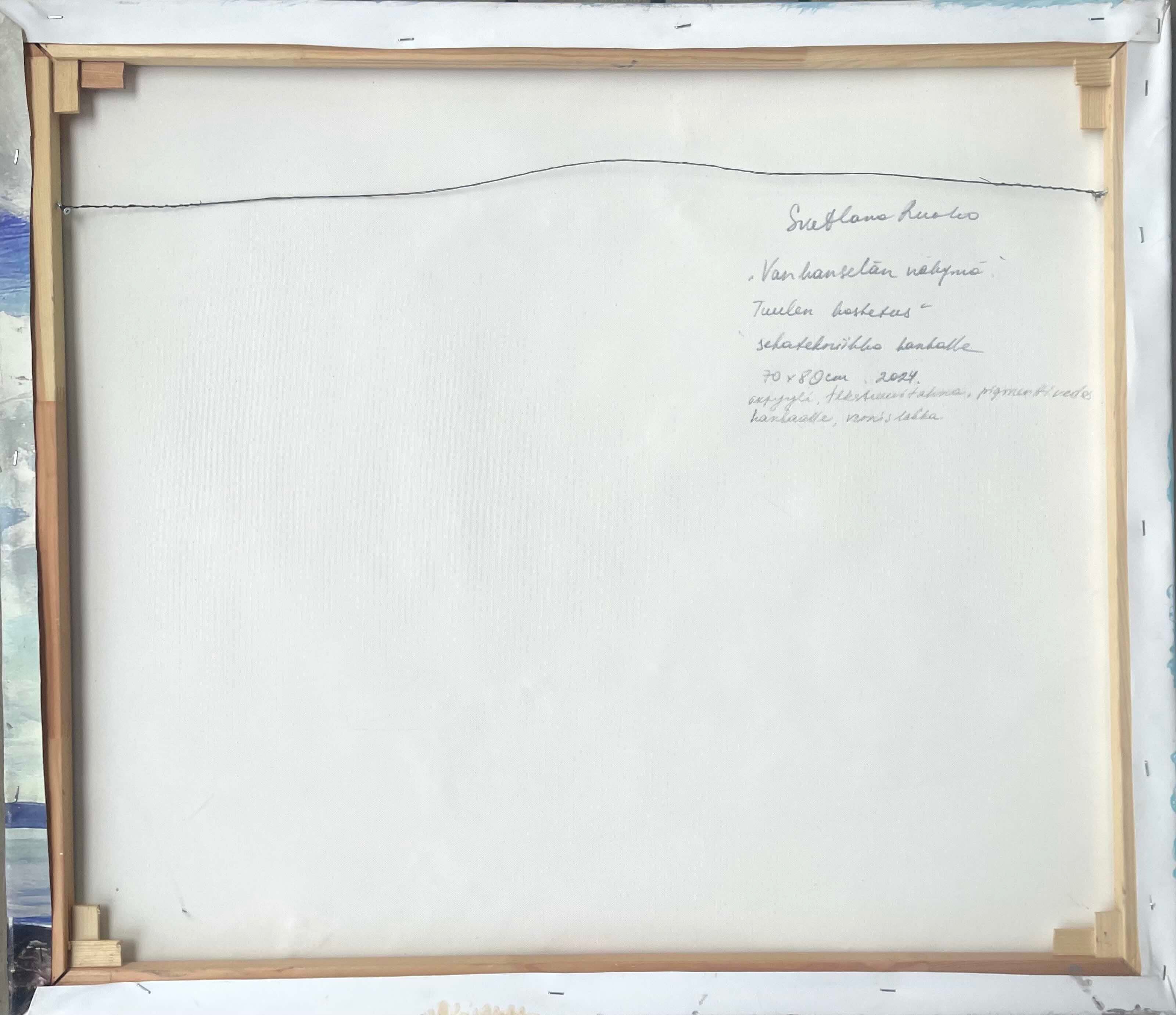 Tuulen kosketus. Vanhanselkä. Päijänne.