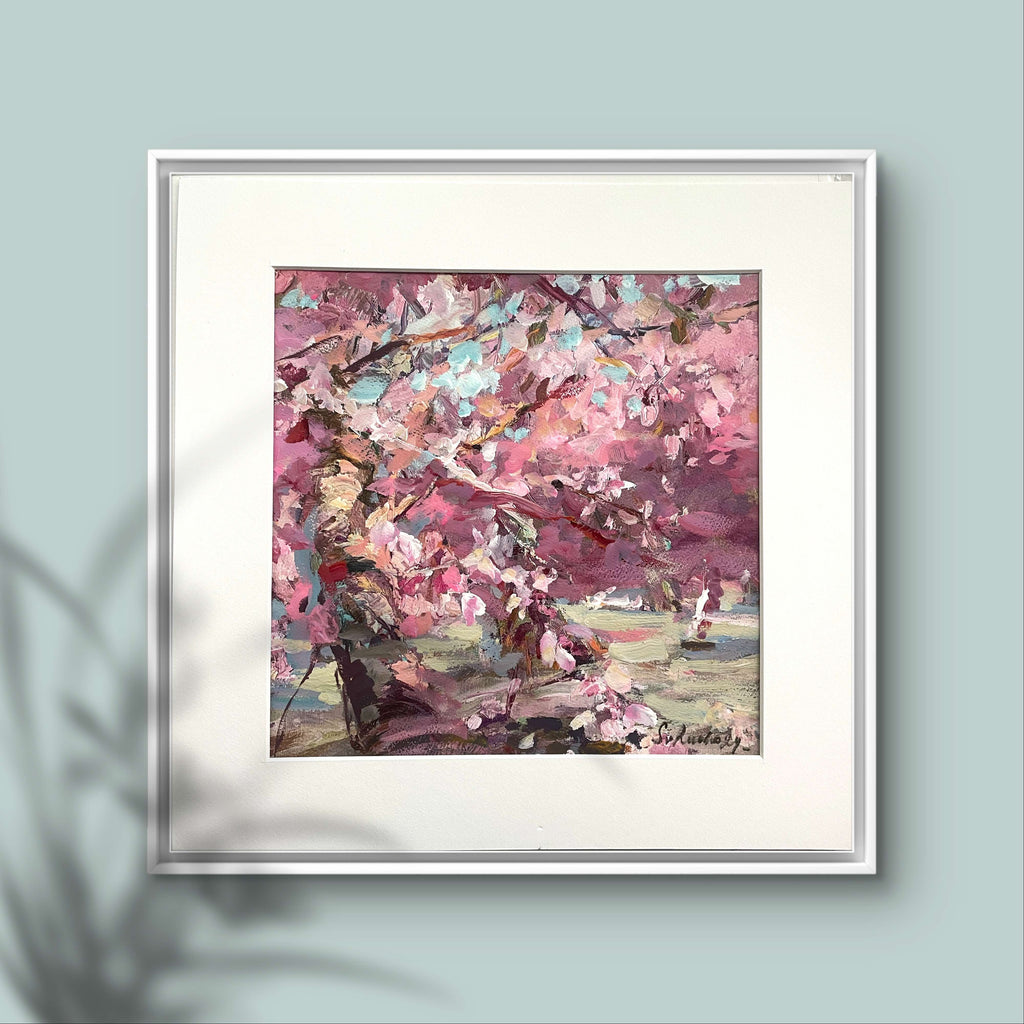 Toukokuussa - uniikki taidemaalaus Svetlana Ruoho