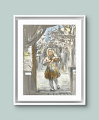 Lyhdyn valo. - uniikki taidemaalaus Svetlana Ruoho