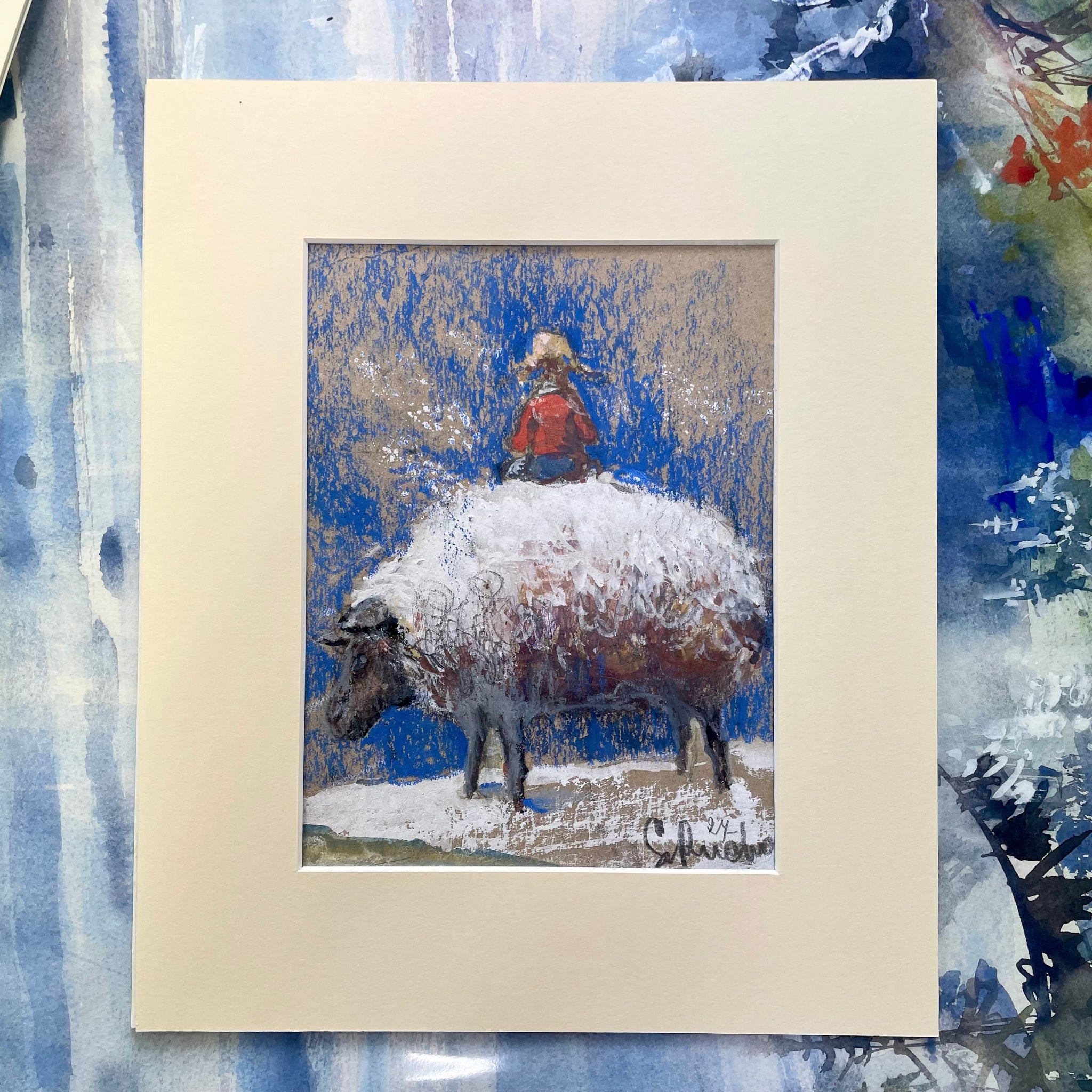 Iltatarina - uniikki taidemaalaus Svetlana Ruoho