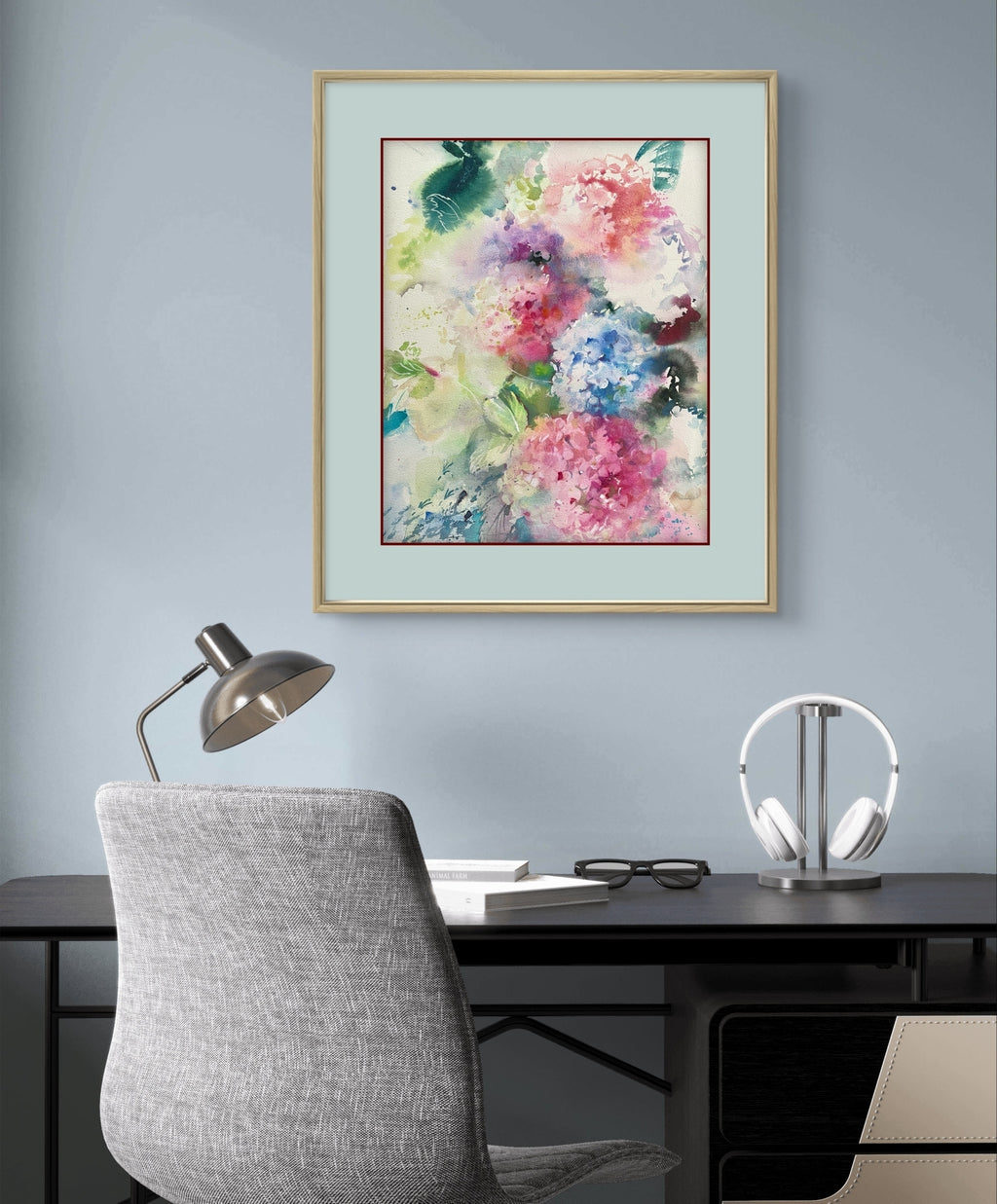 Hortensiat - uniikki taidemaalaus Svetlana Ruoho