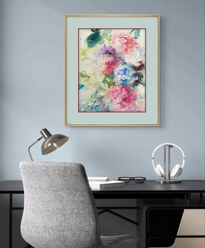 Hortensiat - uniikki taidemaalaus Svetlana Ruoho